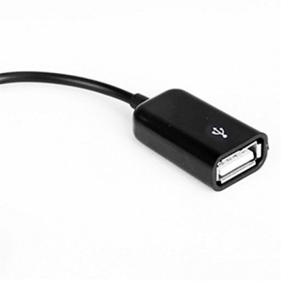 USB 2.0 AF to Micro USB 5 Pin Male Adapter Cable with OTG Function