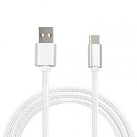 Minismile 3M 2.4A Fast Charge USB 3.1 Type-C to USB Male Charging / Data Cable
