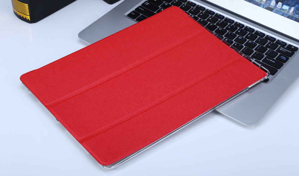 Ultra Slim Transparent Flip Leather Wake Sleep Smart Cover Hard Back Case for iPad Pro