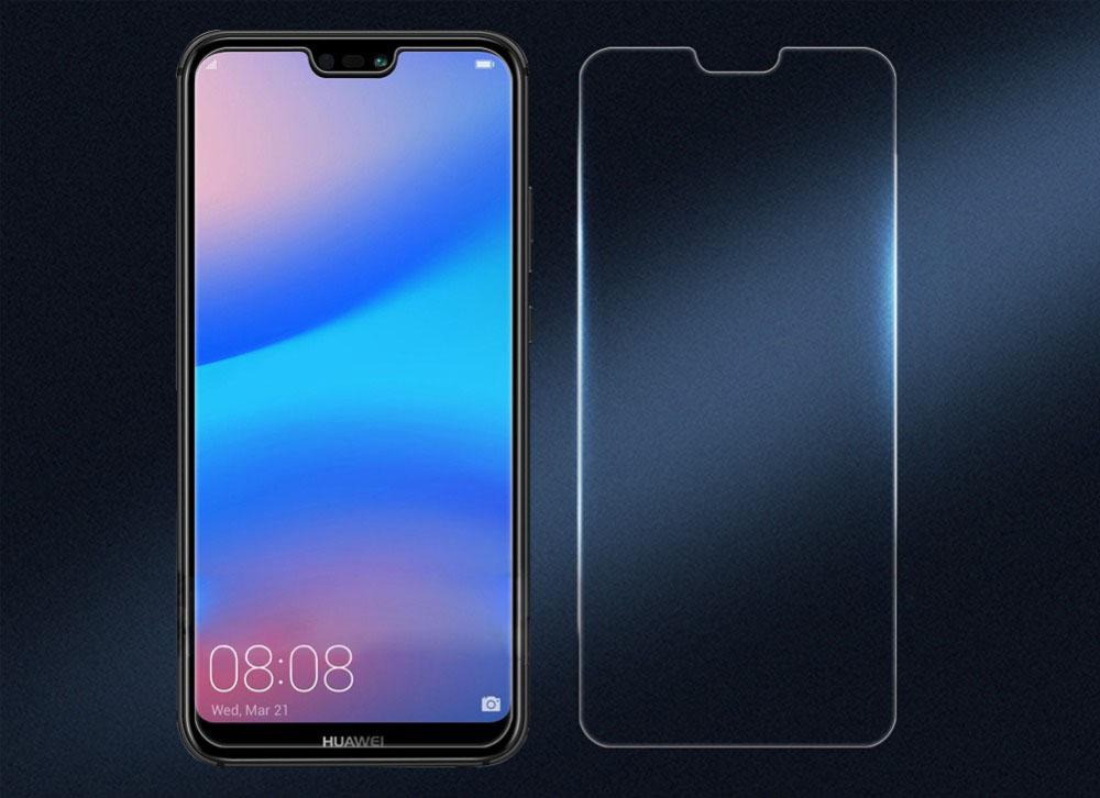 Tempered Glass Screen Protector Film for Huawei P20 Lite 