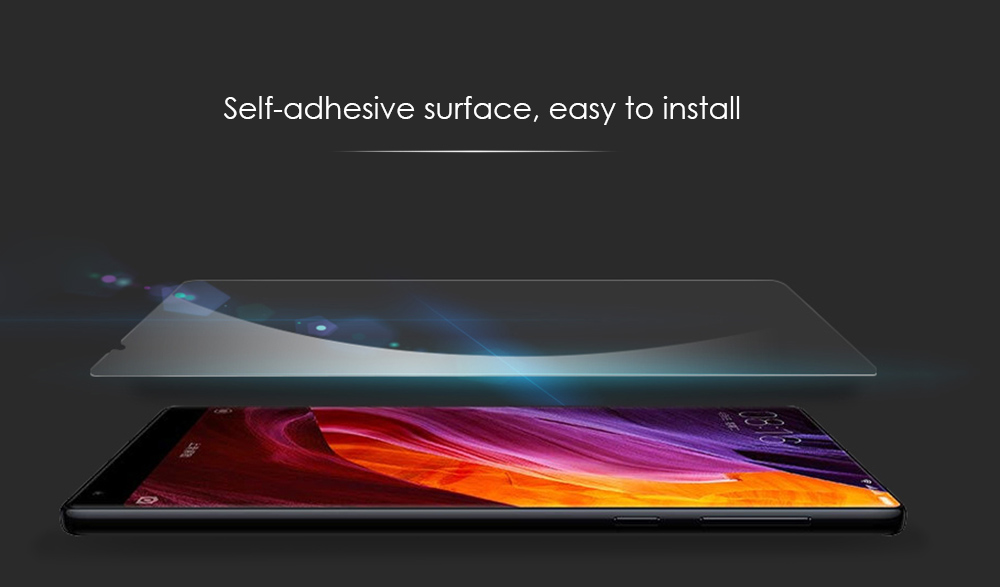 Luanke Tempered Glass Screen Protective Film for Xiaomi Mi MIX Ultra-thin 0.26mm 2.5D 9H Explosion-proof Protector